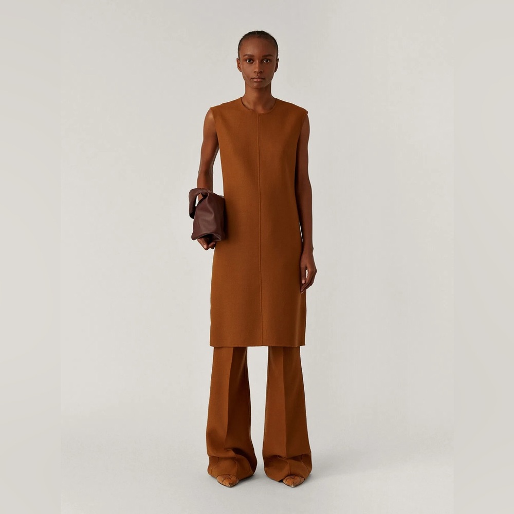 NWOT JOSEPH Dantine Stretch Double Face Dress Size 38